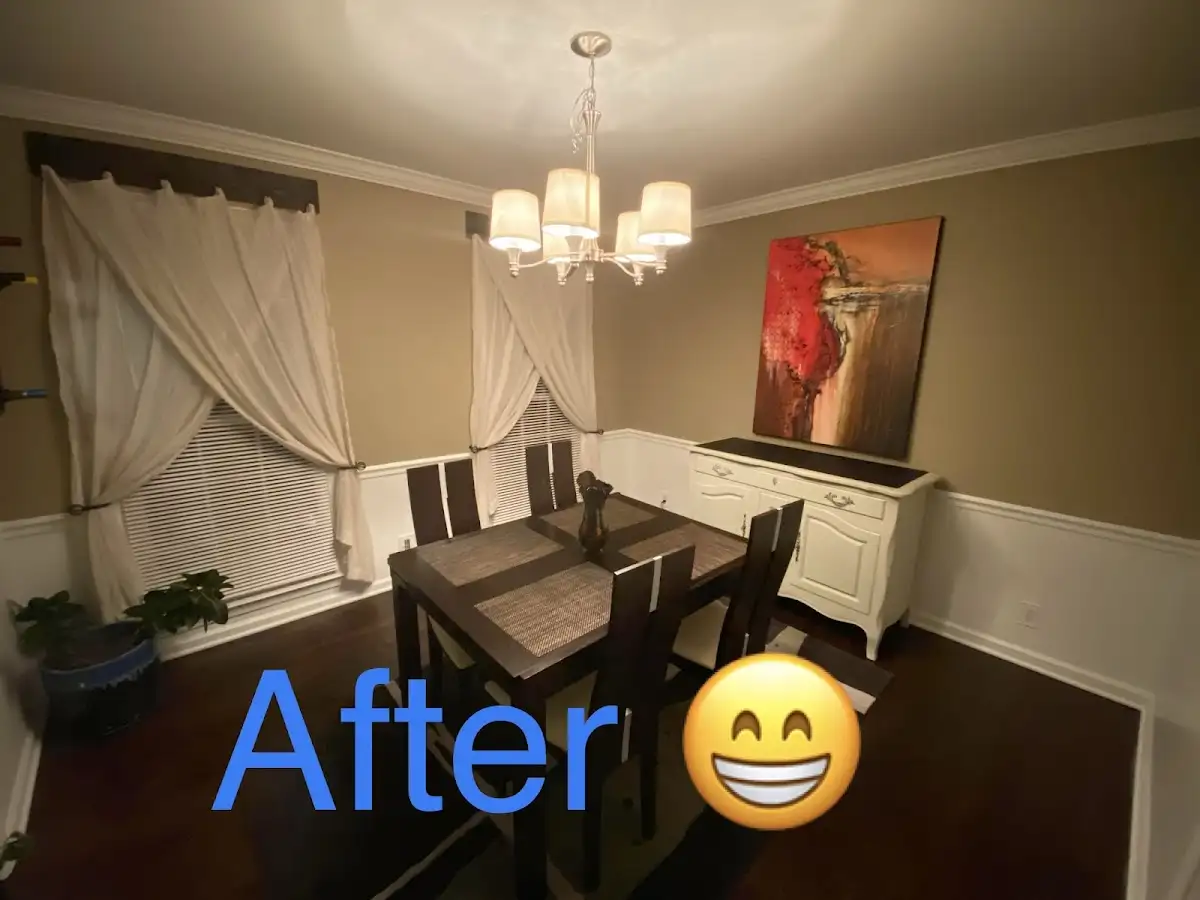 Professional dining room restoration after water damage in Bardstown