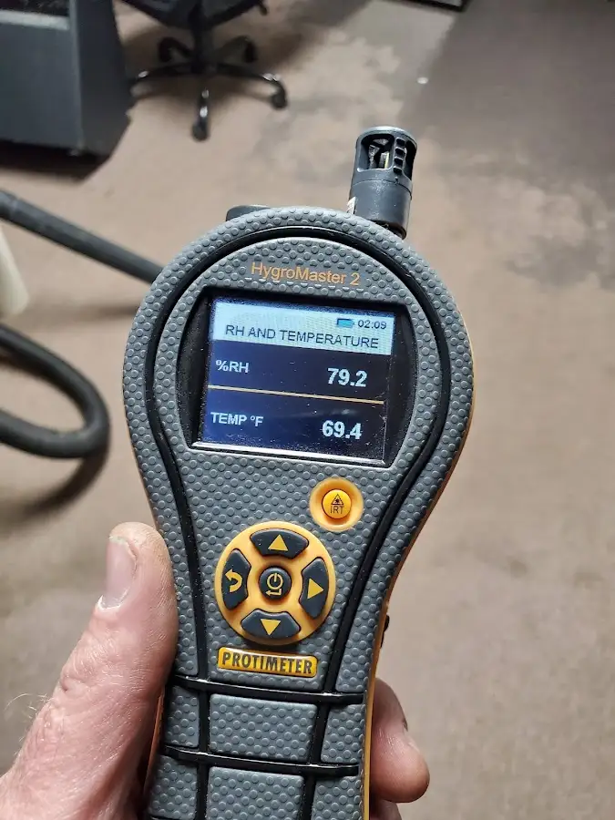 Moisture meter humidity assessment for Mold Remediation & Removal in Bardstown